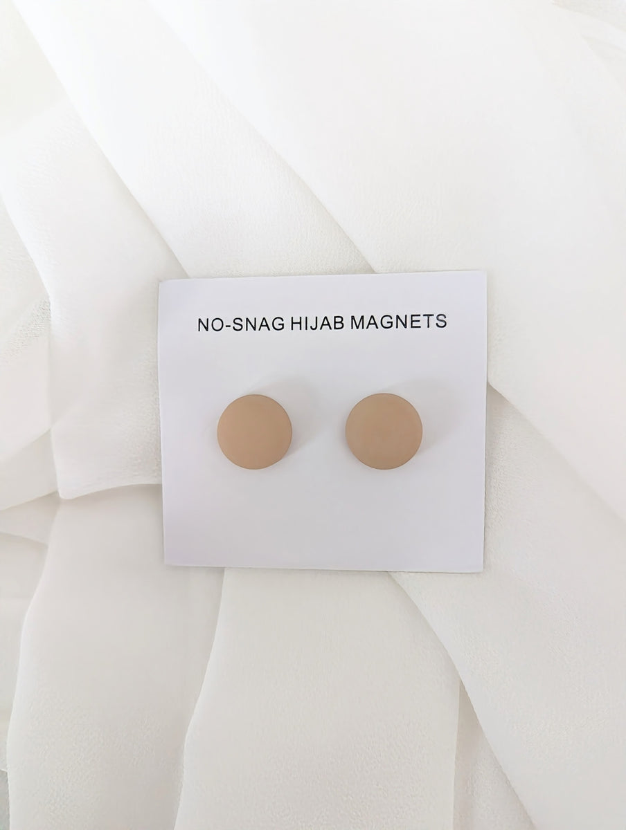 Hijab Magnets: Matte Black And Nude – Orhni Studio
